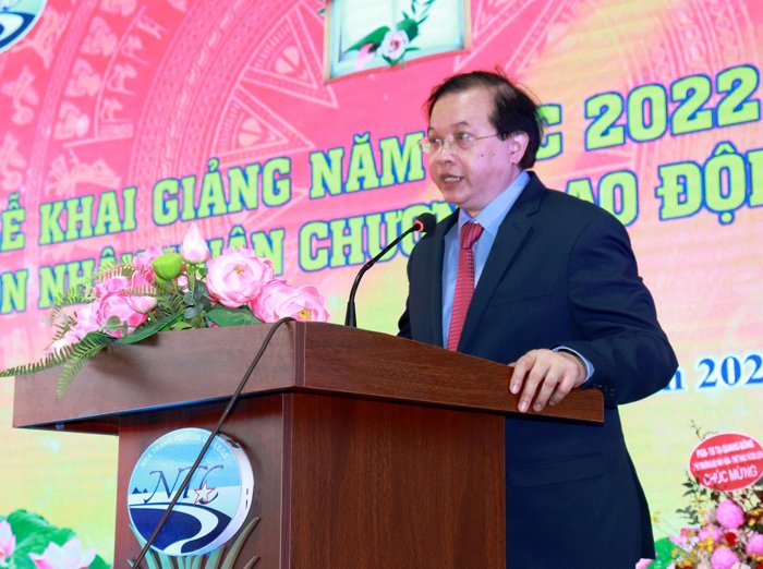 Thứ trưởng Tạ Quang Đông phát biểu tại buổi lễ